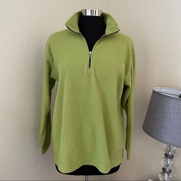 Patagonia Micro D-Luxe Fleece 1/4 Zip Pullover Top Sweatshirt - Picture 1 of 12